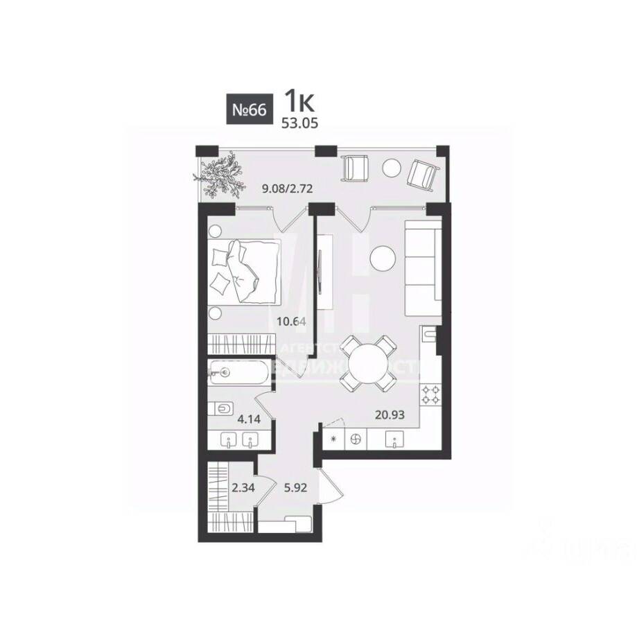Plans ЖК «Гармония»