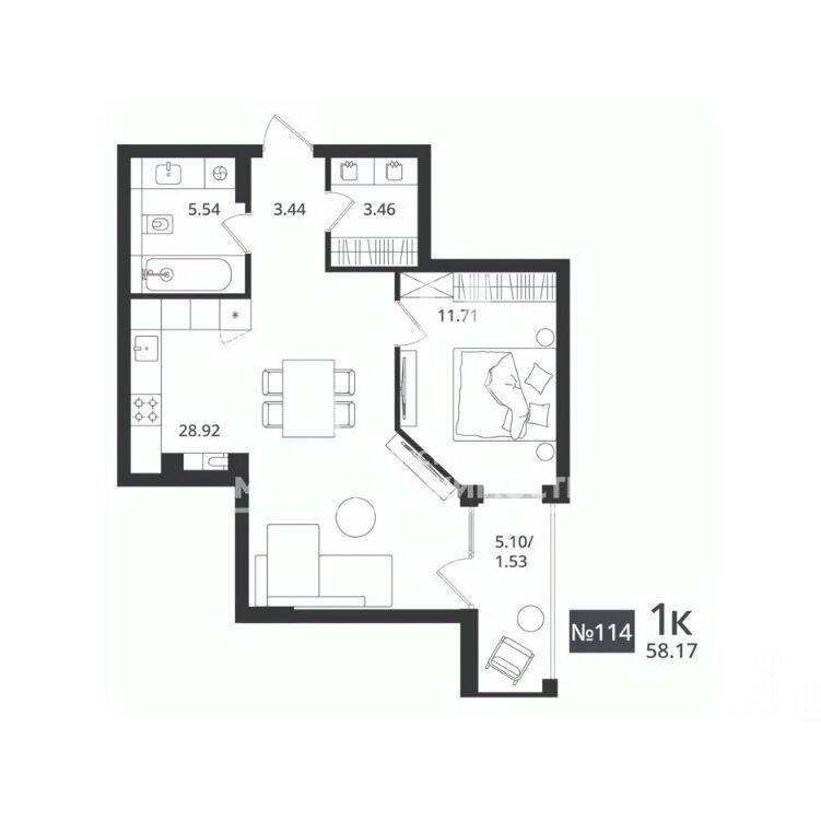 Plans ЖК «Гармония»