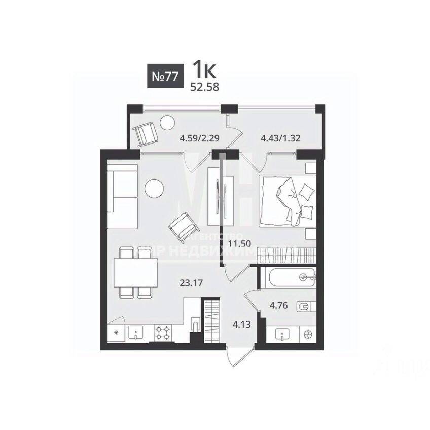 Plans ЖК «Гармония»