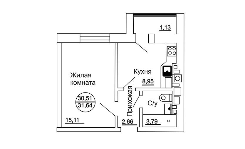 Plans Жилой комплекс «Ульяна», дом №3