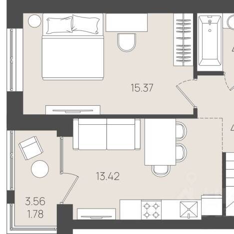 Plans ЖК «Клевер»