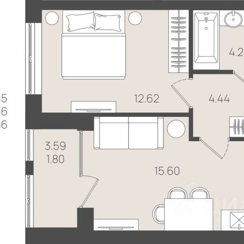 Plans ЖК «Клевер»