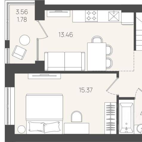 Plans ЖК «Клевер»