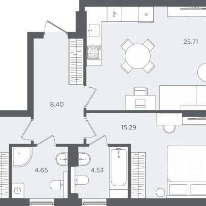 Plans ЖК «Палатиум»