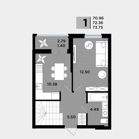Plans ЖК «Парад»