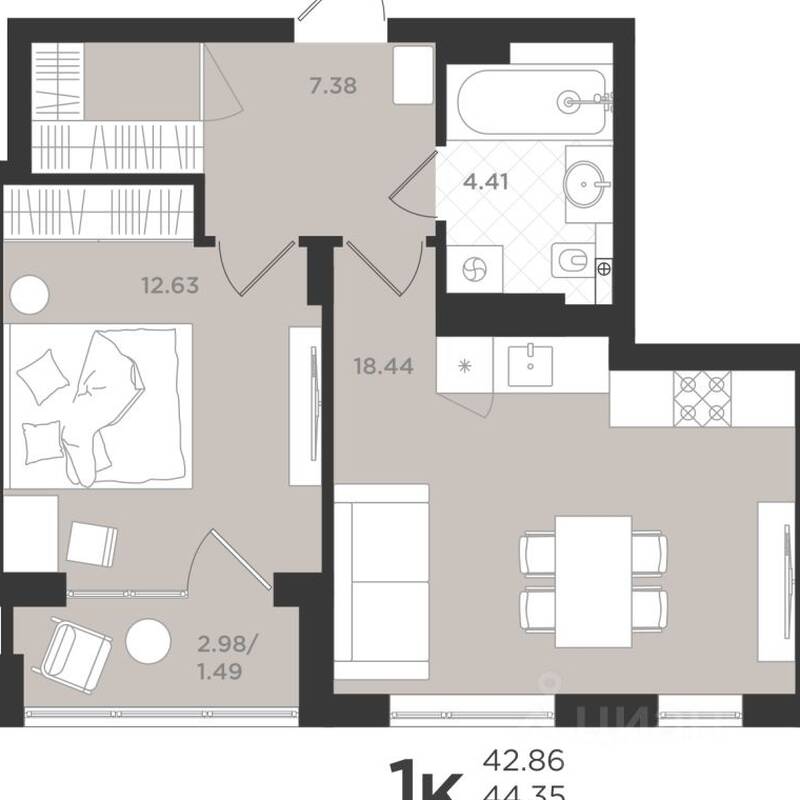 Plans ЖК «Шелест»
