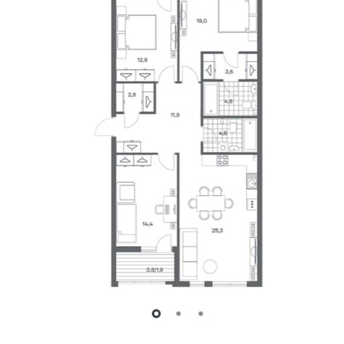 Plans ЖК «Гагарина 30»