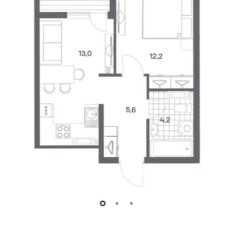 Plans ЖК «Гагарина 30»