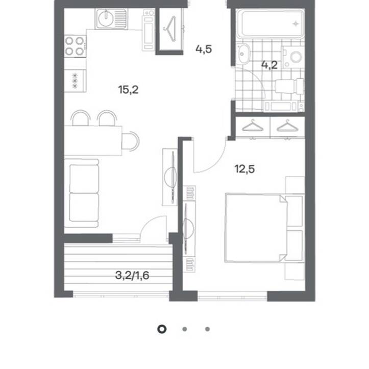 Plans ЖК «Гагарина 30»
