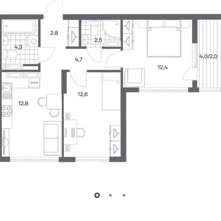 Plans ЖК «Гагарина 30»