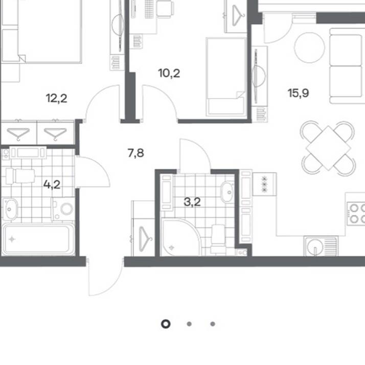 Plans ЖК «Гагарина 30»