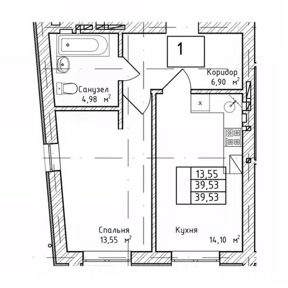 Plans ЖК «Дубрава»