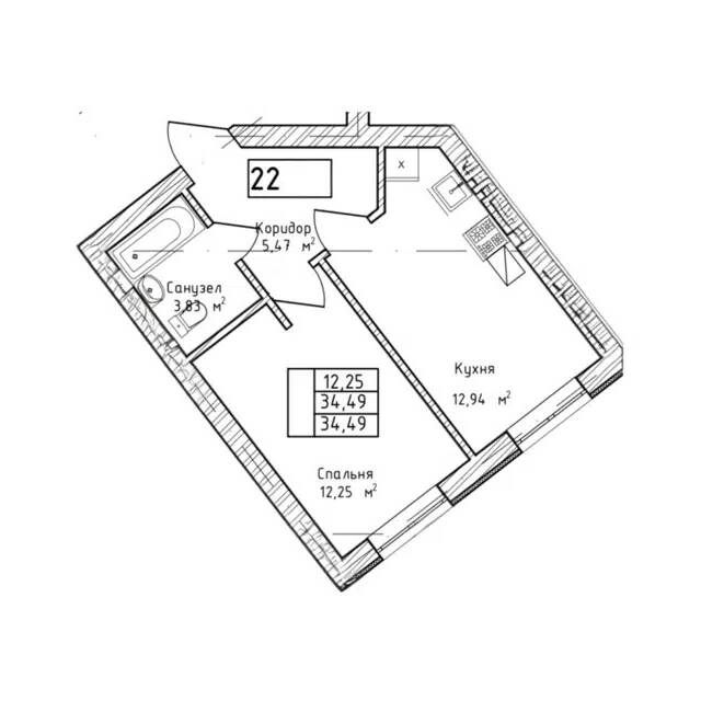 Plans ЖК «Дубрава»