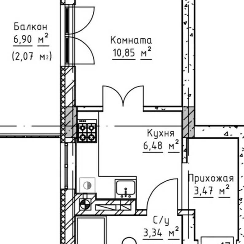 Plans ЖК «по ул. Садовая»