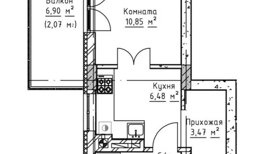Планировка ЖК «по ул. Садовая»