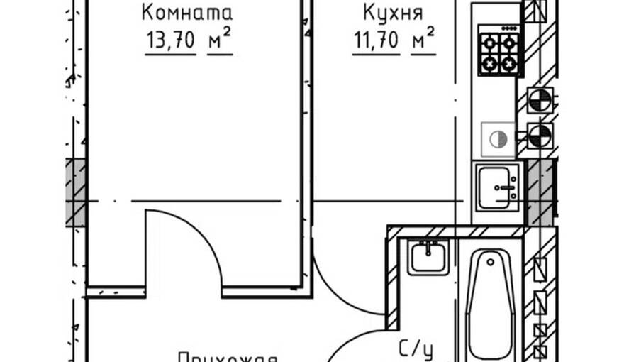 Планировка ЖК «по ул. Садовая»