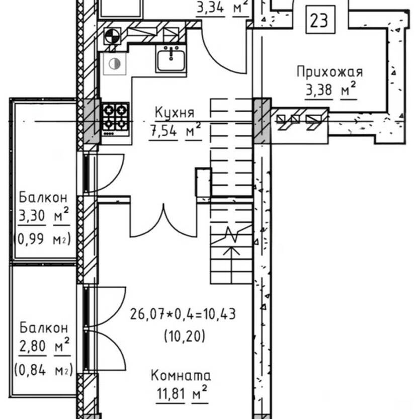 Plans ЖК «по ул. Садовая»
