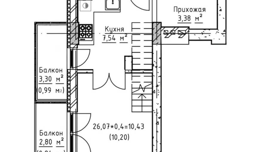 Планировка ЖК «по ул. Садовая»