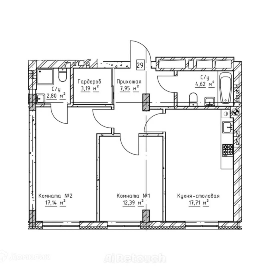 Plans ЖК «по ул. Садовая»